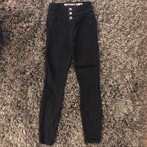Bethany Mota Dark Wash High Waisted Jegging Jeans